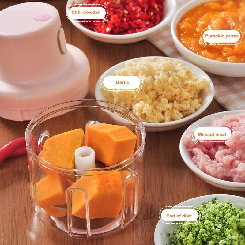 Mini Electric Grinder Food Chopper