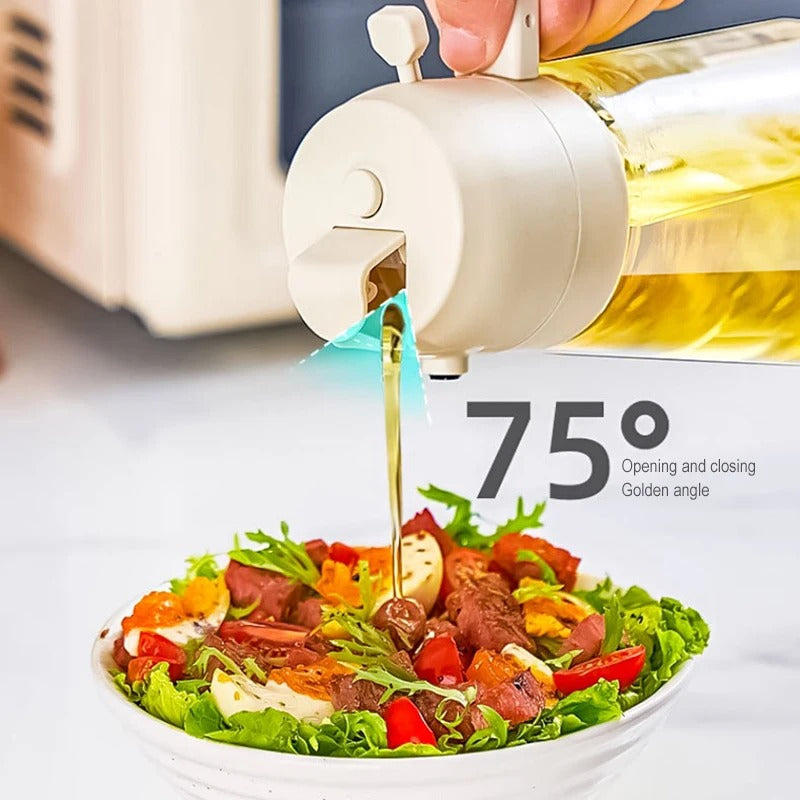 2 in 1 Oil Sprayer and Dispenser Bottle