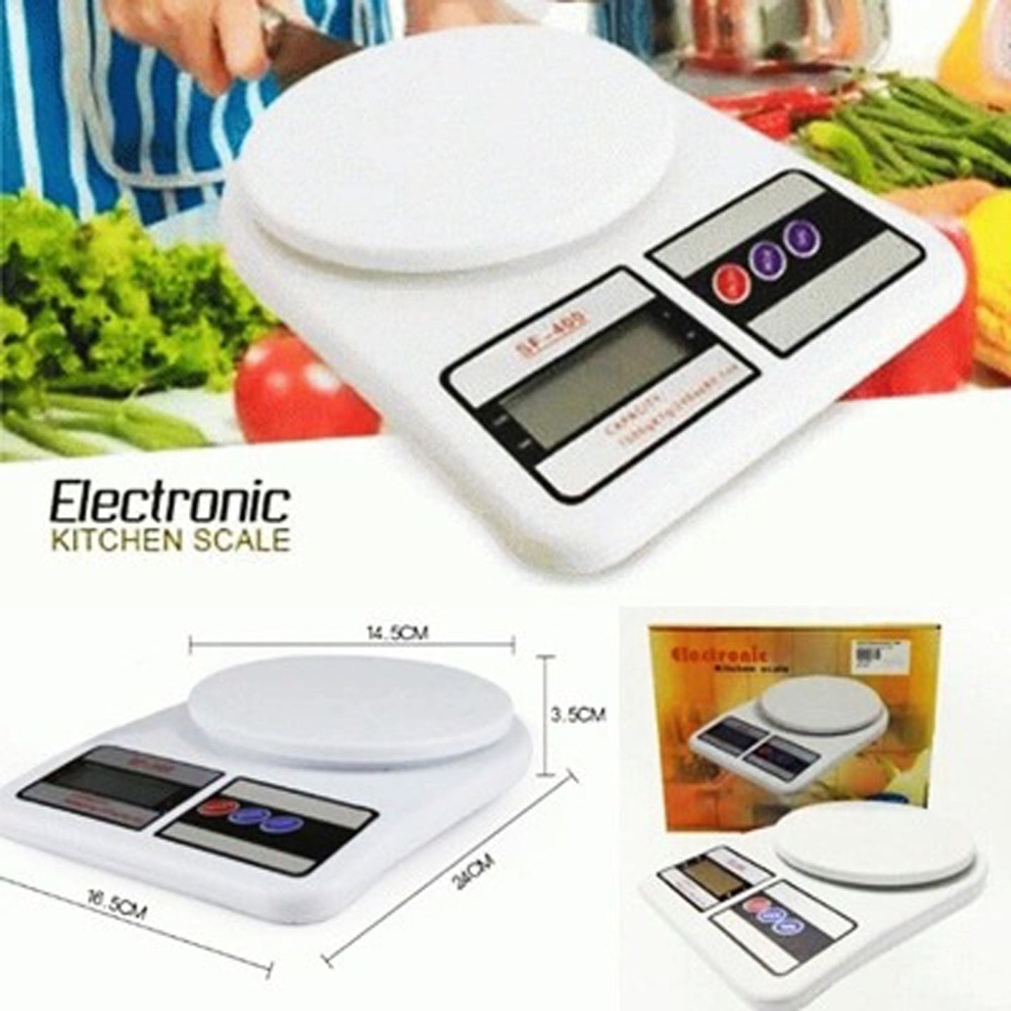 Electronic Digital Kitchen Scale