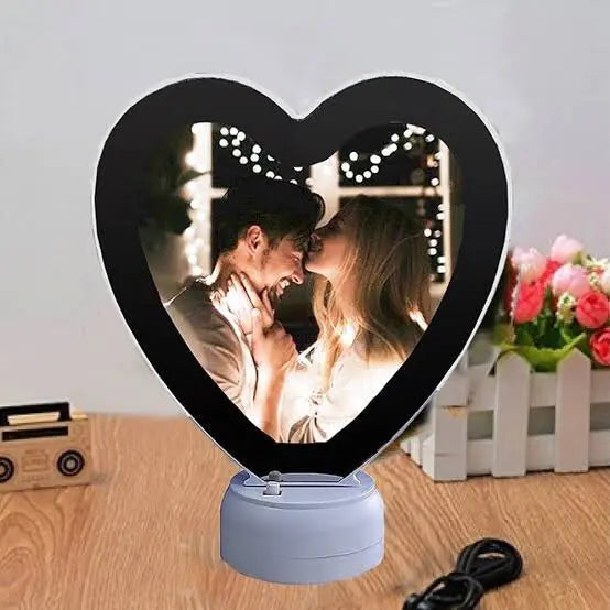 Light Magic Mirror Photo Frame For Gifts Time Store