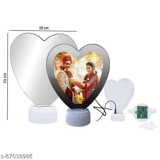 Light Magic Mirror Photo Frame For Gifts Time Store