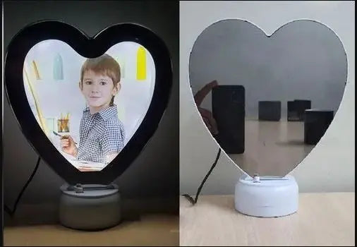 Light Magic Mirror Photo Frame For Gifts Time Store