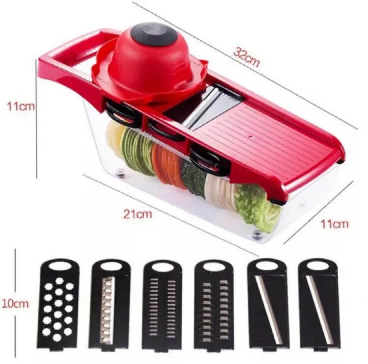 10 In 1 Mandoline Slicer Vegetable Cutter With Stainless Steel